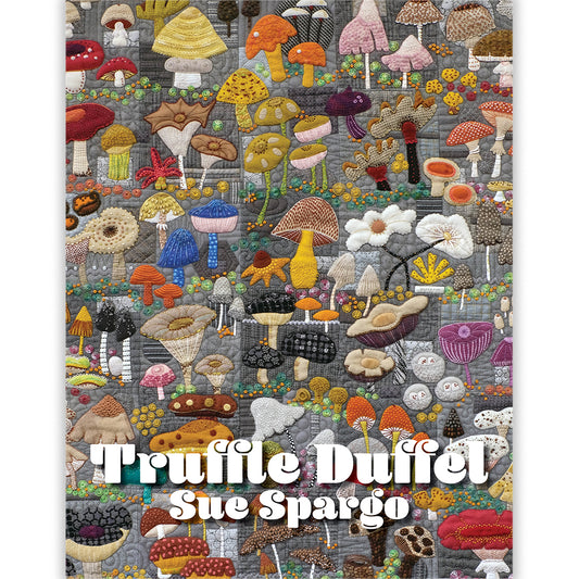 Truffle Duffel Book - Sue Spargo - Wool Felt Embroidery