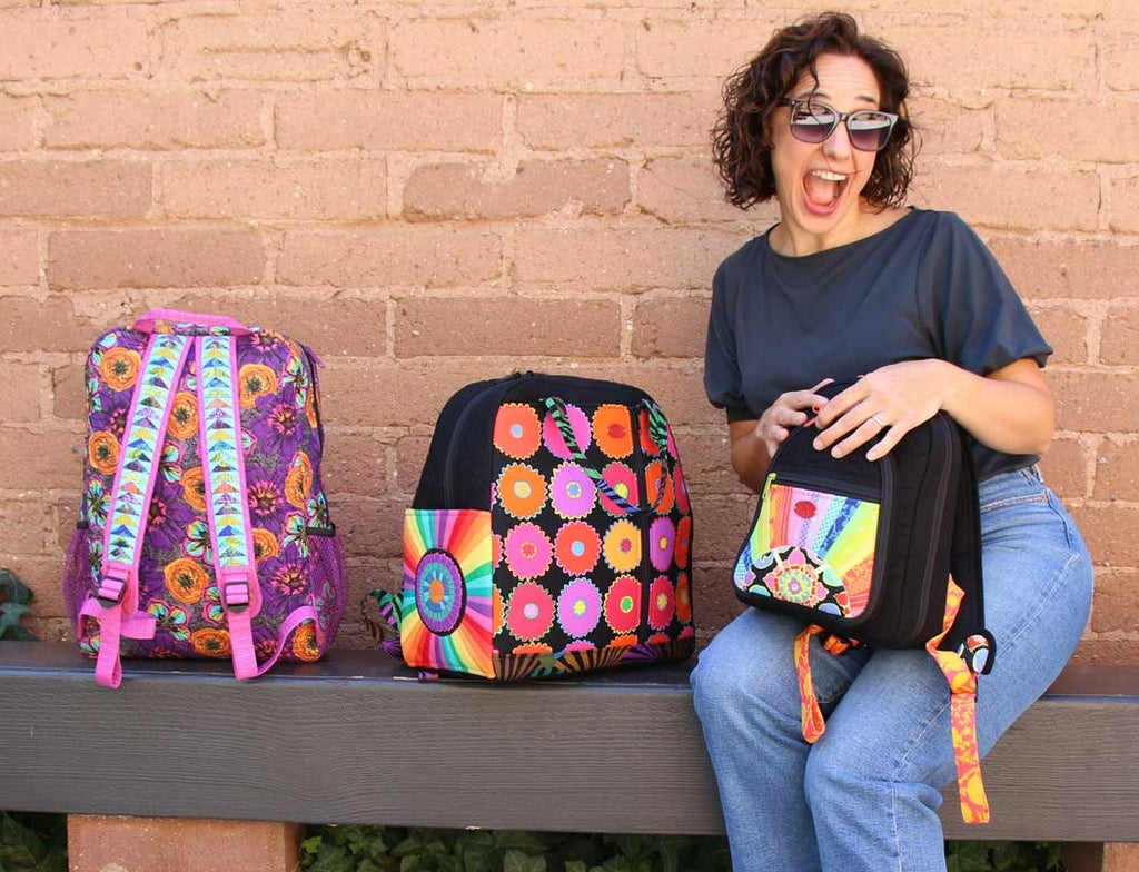 Backpack Straps & Pockets Expansion Pack || Quilting Elissa + By Annie