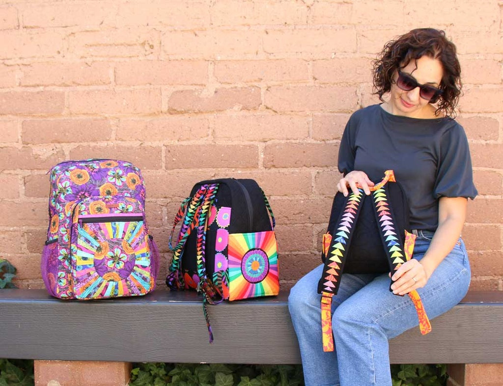 Backpack Straps & Pockets Expansion Pack || Quilting Elissa + By Annie