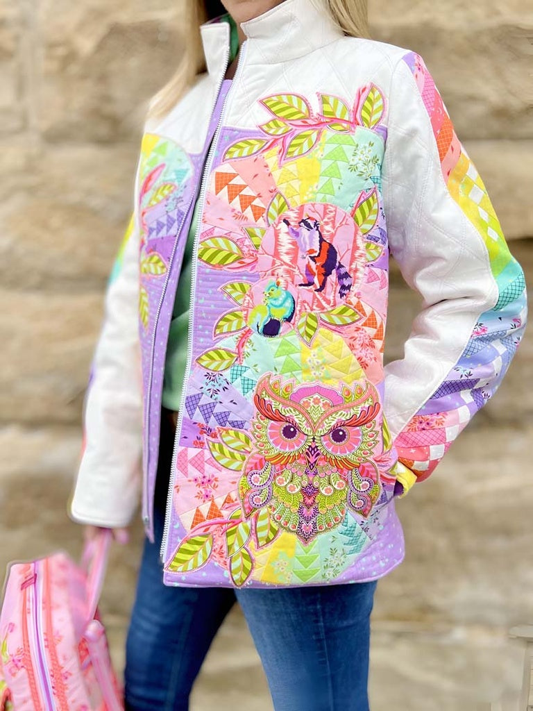 Bella Quilt Coat Arcs and Beauties Expansion Pack || Quilting Elissa + By Annie Patterns
