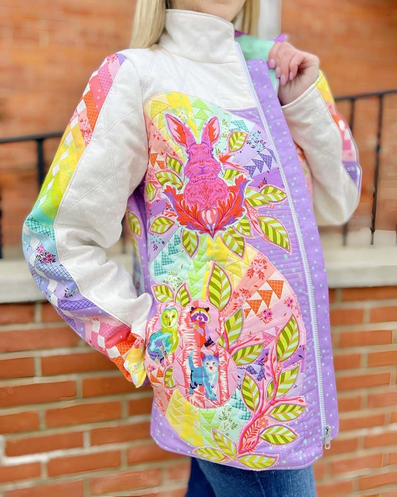 Bella Quilt Coat Arcs and Beauties Expansion Pack || Quilting Elissa + By Annie Patterns