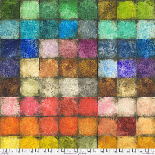 Colorblock Canvas Fabric - Tim Holtz