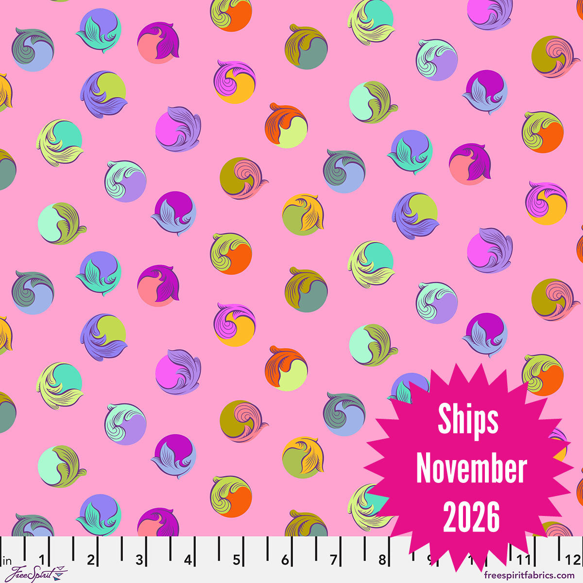 Tula Pink's Legendary || Cotton Lawn || Gumdrop - Wild Orchid  || Pre-order, Arrives November 2026