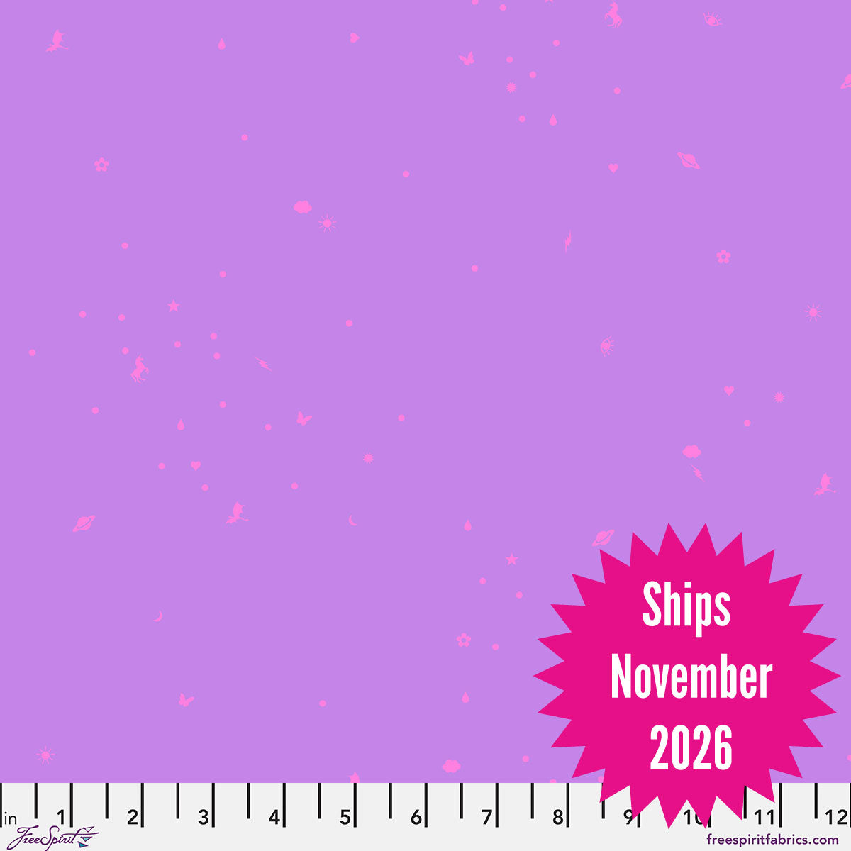 Tula Pink's Legendary || Cotton Lawn || Charmed  - Dusk || Pre-order, Arrives November 2026