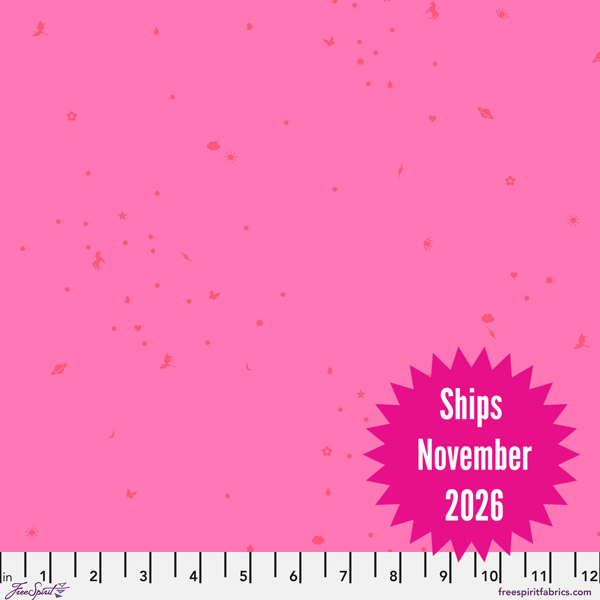 Tula Pink's Legendary || Cotton Lawn || Charmed  - Sugarplum || Pre-order, Arrives November 2026
