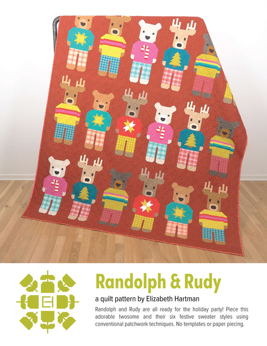 Randolph & Rudy Quilt Pattern - Elizabeth Hartman