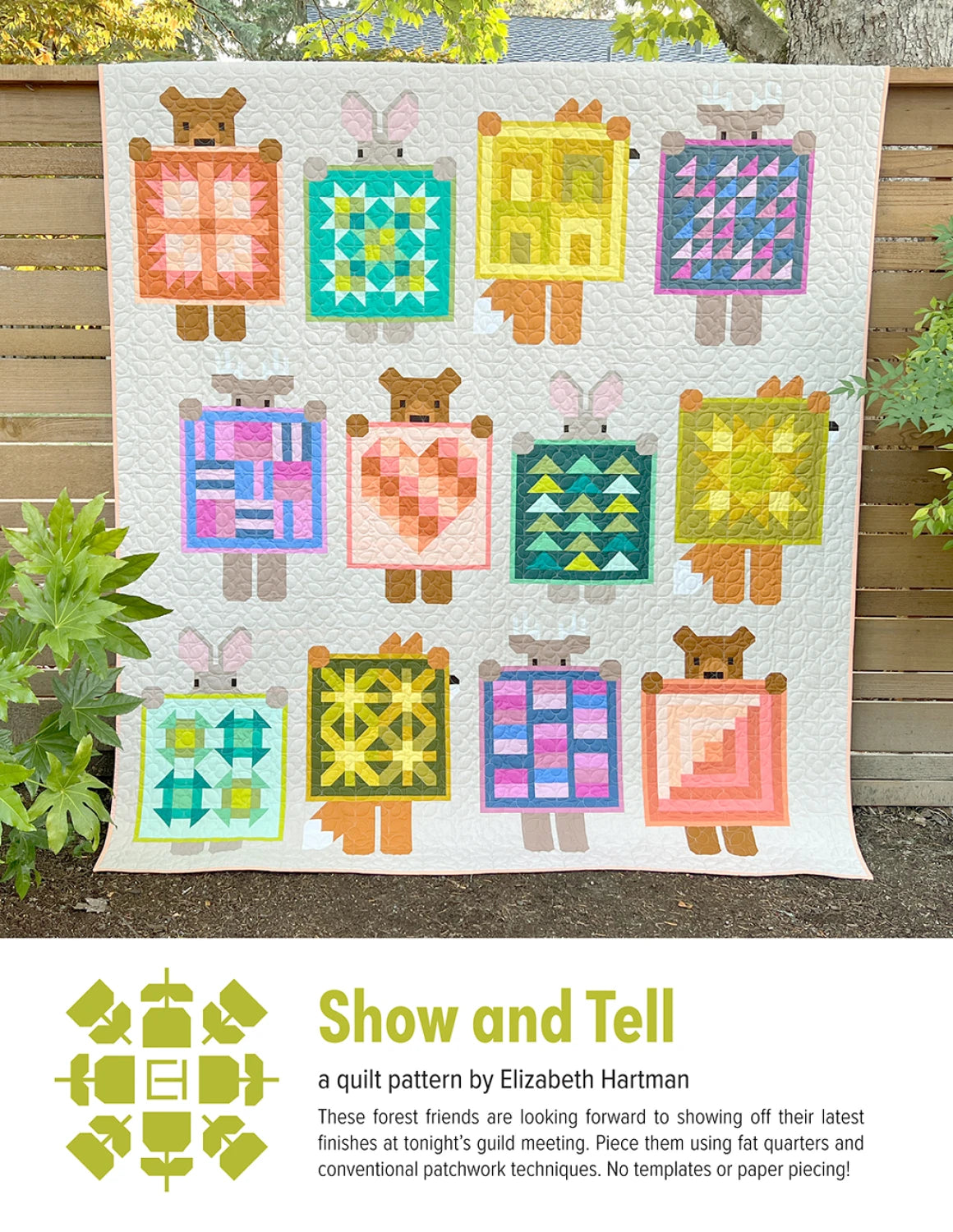 Show and Tell Quilt Pattern || Elizabeth Hartman
