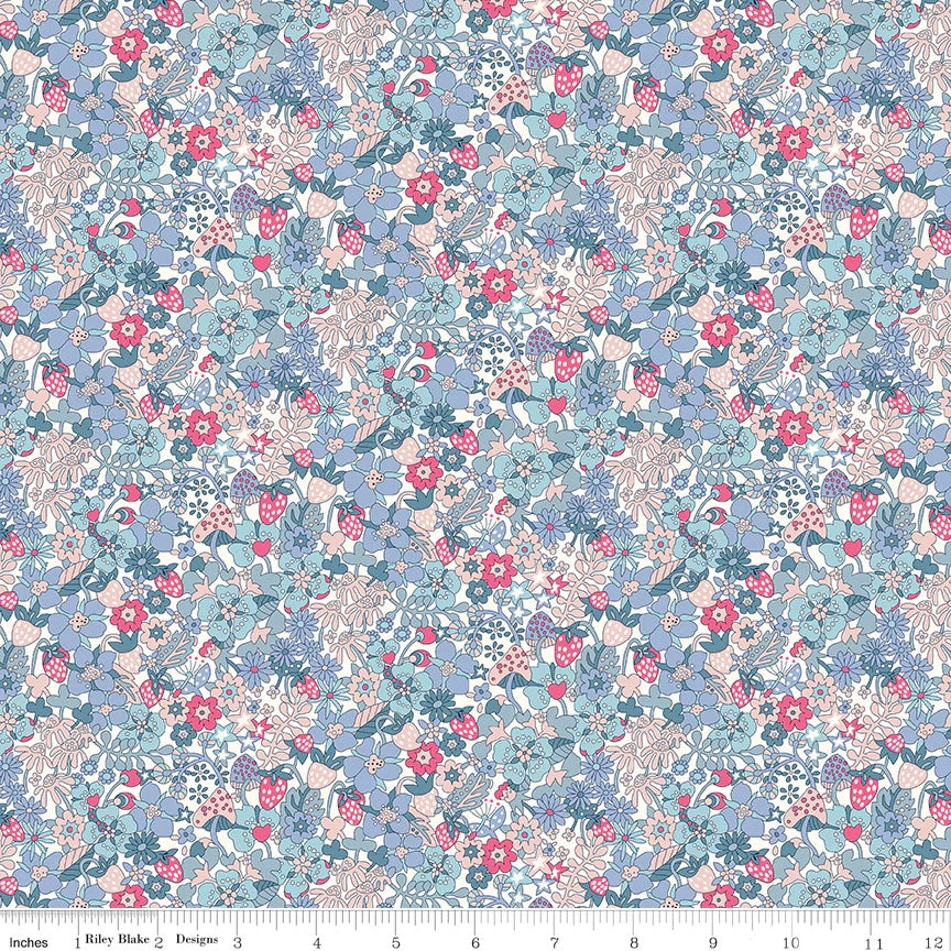 Everlasting || Liberty Fabrics || Flowertop Forest A
