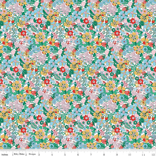 Everlasting || Liberty Fabrics || Flowertop Forest B