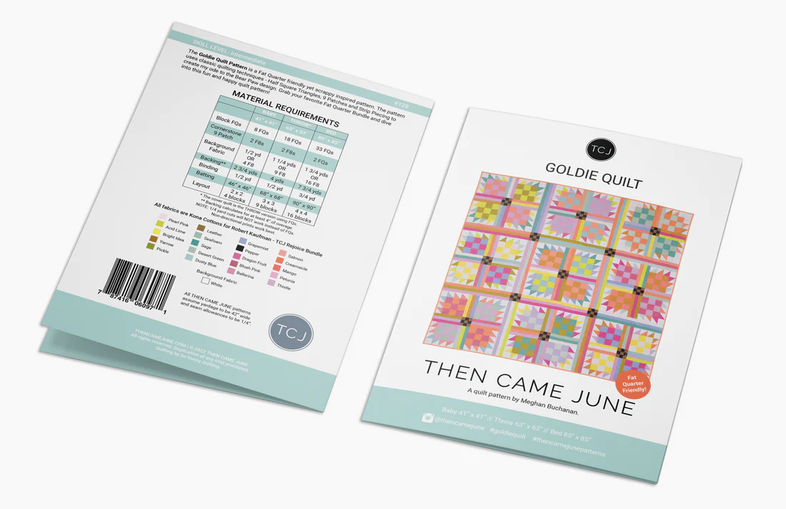 Goldie Quilt - Then Came June