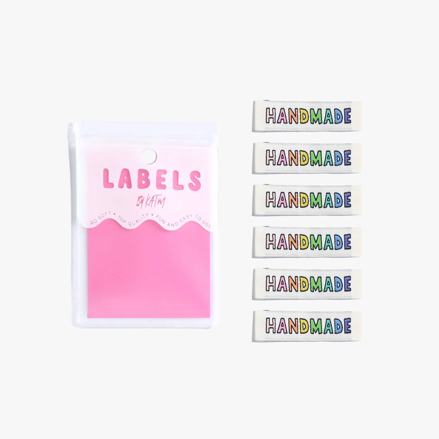 Handmade Rainbow Labels - Kylie and the Machine