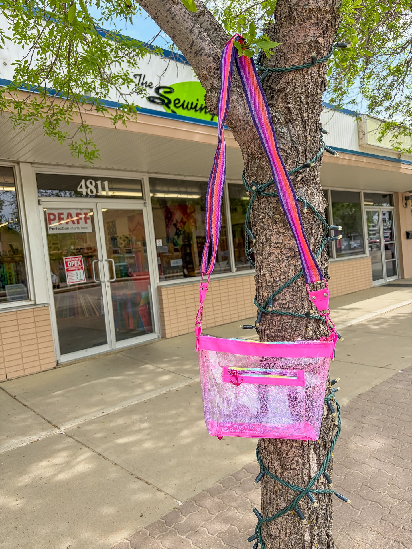 Ruth Stadium Bag Kit || Tula Pink Floral Reef Version