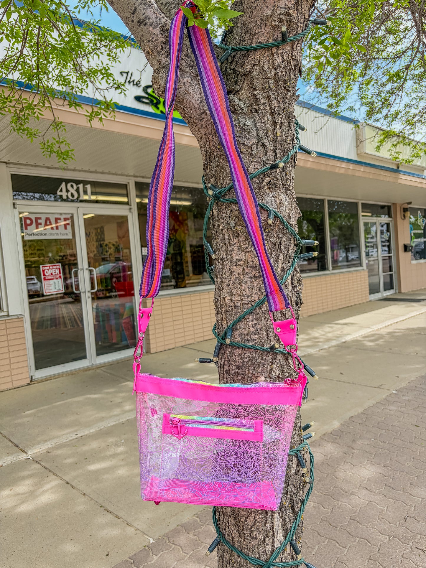 Ruth Stadium Bag Kit || Tula Pink Floral Reef Version