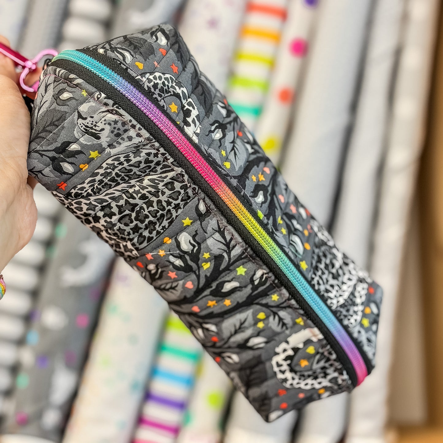 Drop Zone Zippered Tray Kit || By Annie + Tula Pink Graywork