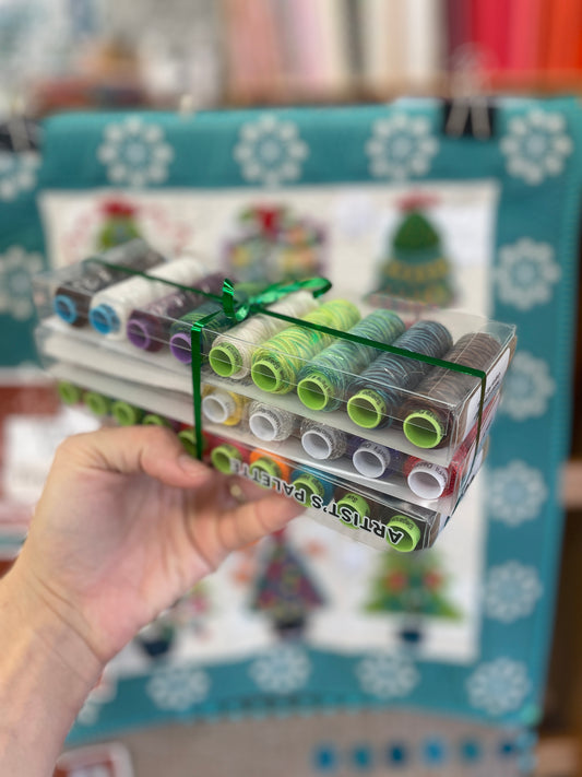 Tinsel Quilt Kit Embroidery Thread Pack