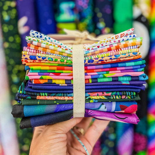 Love Under The Stars 18 Fabric Bundle || Daughter Earth and Katy Tanis