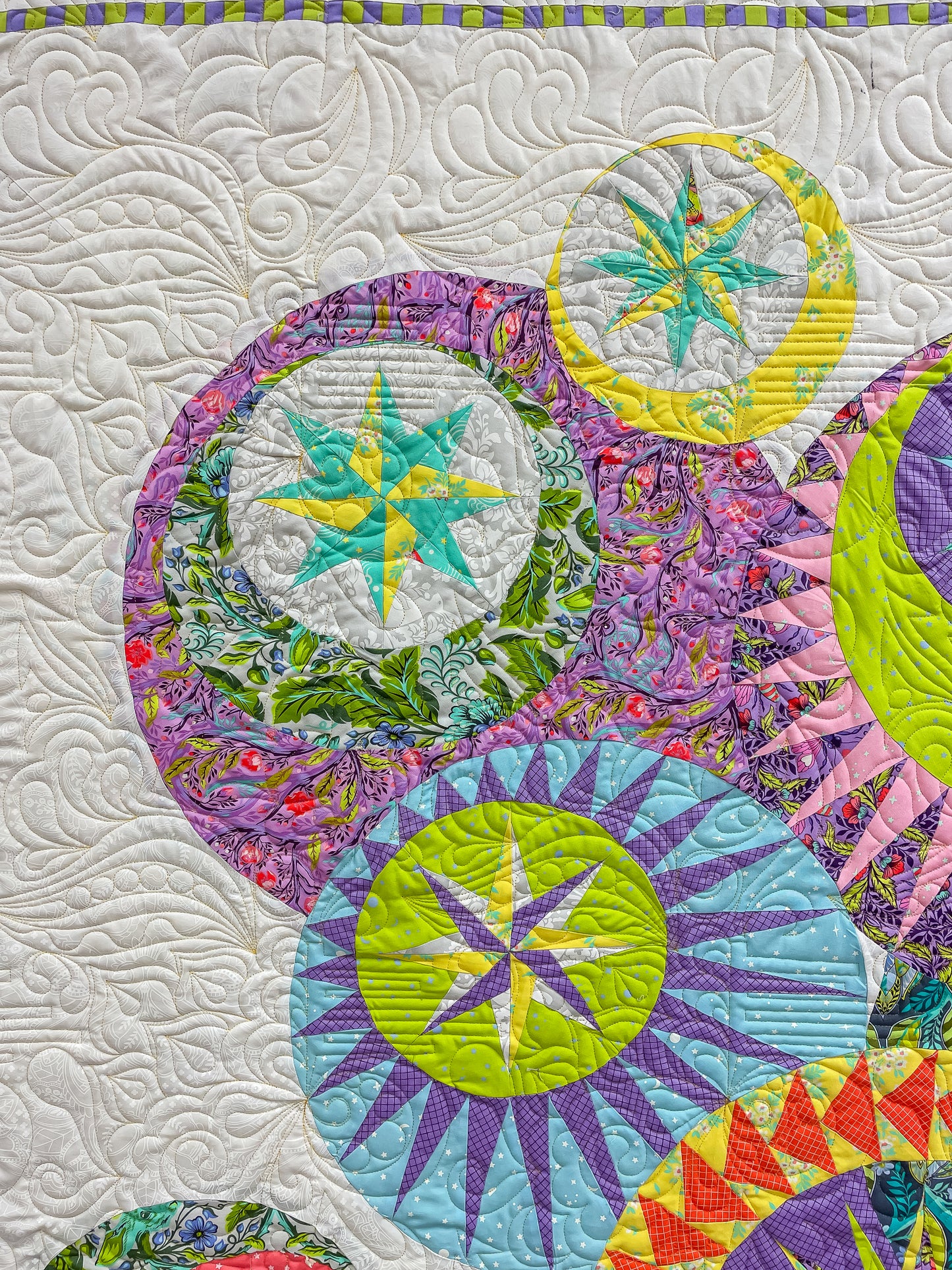 Full Moon Forest Dream Flight Quilt Kit || Tula Pink and Be Colourful || QFTH Exclusive Quilt Kit