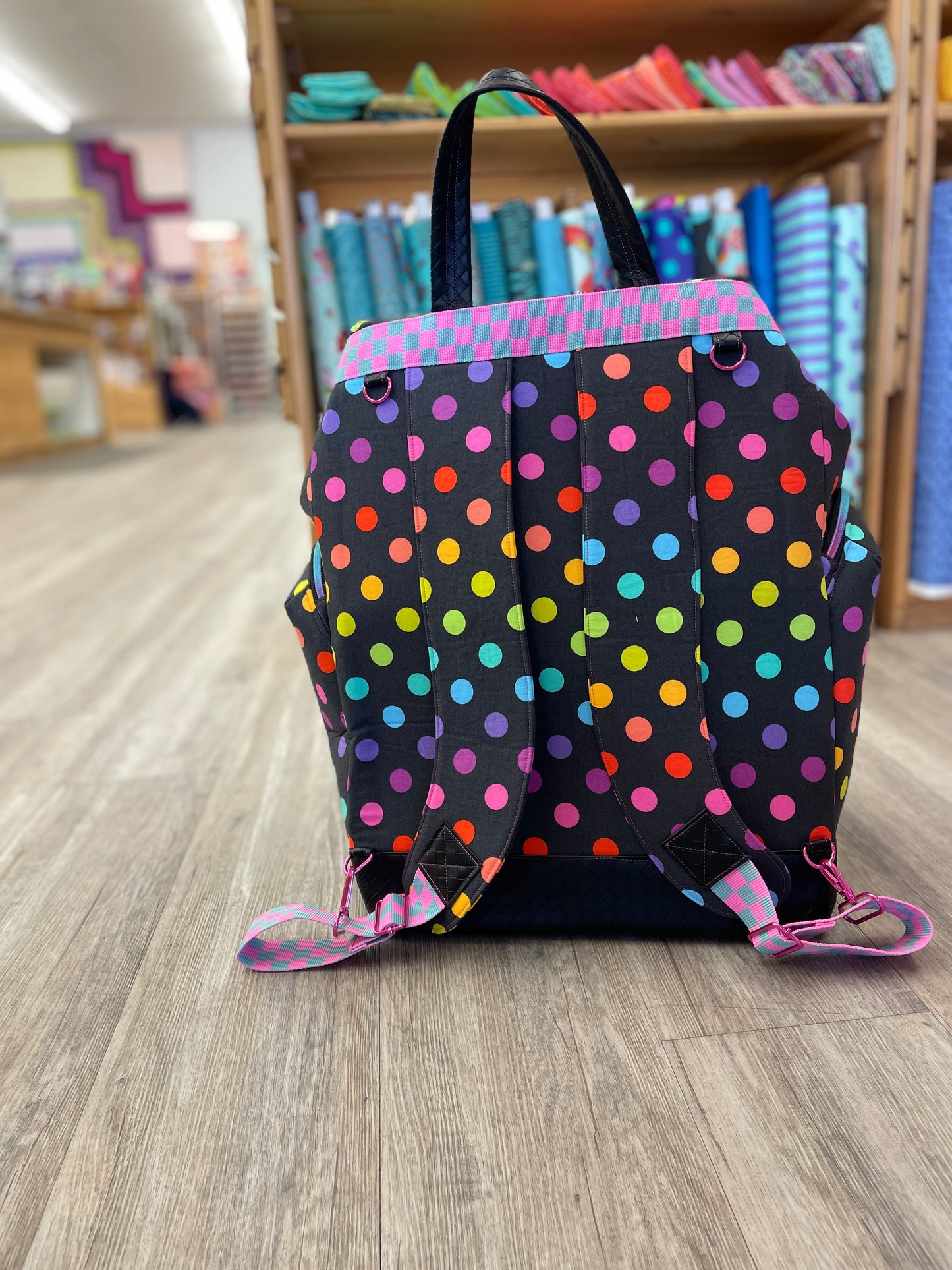 Tula Backpack Kit || Tula Pink Greywork || Sallie Tomato + Quilting From The Heart