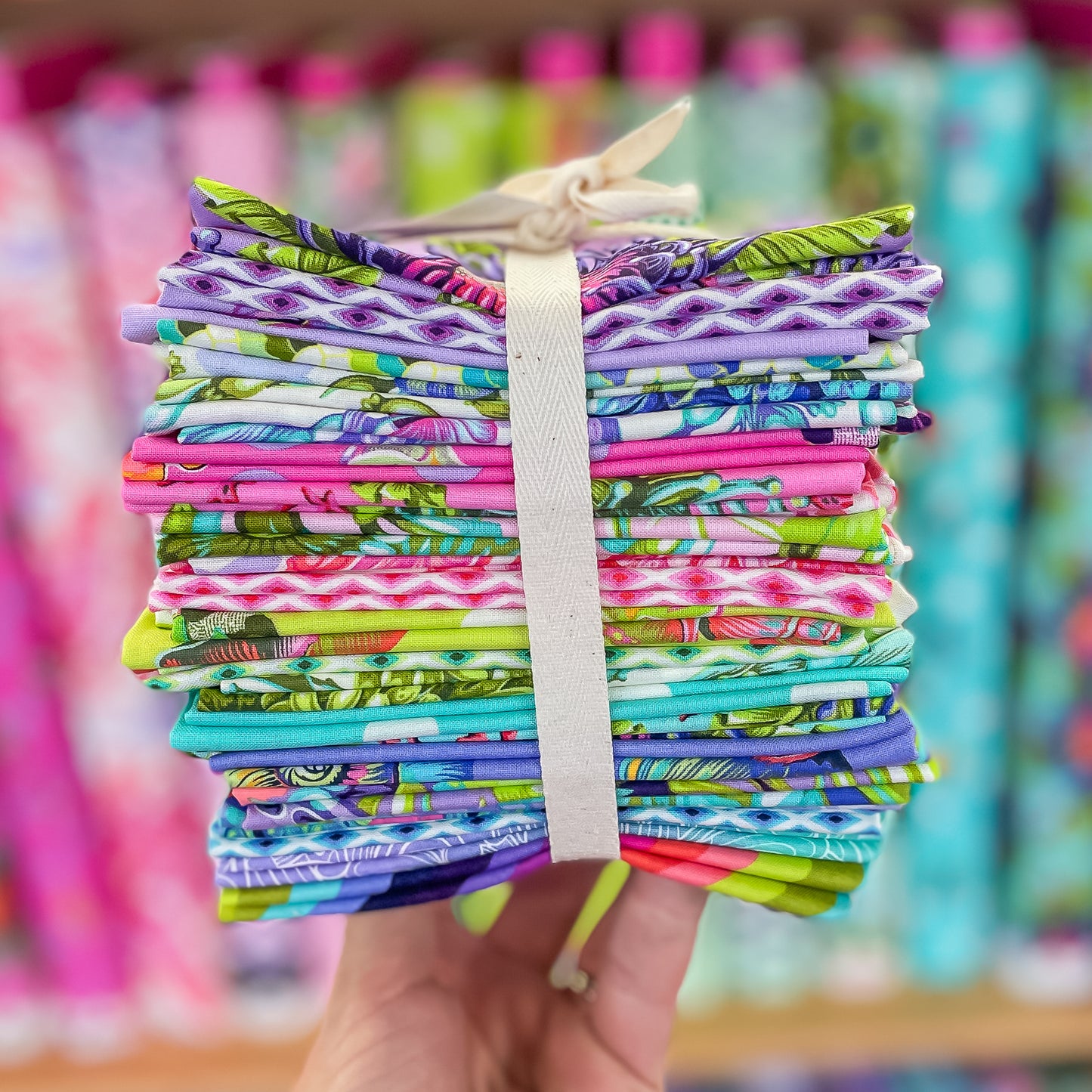 Tula Pink's Floral Reef 25 Fabric Bundle - Preorder, Ships May 2026