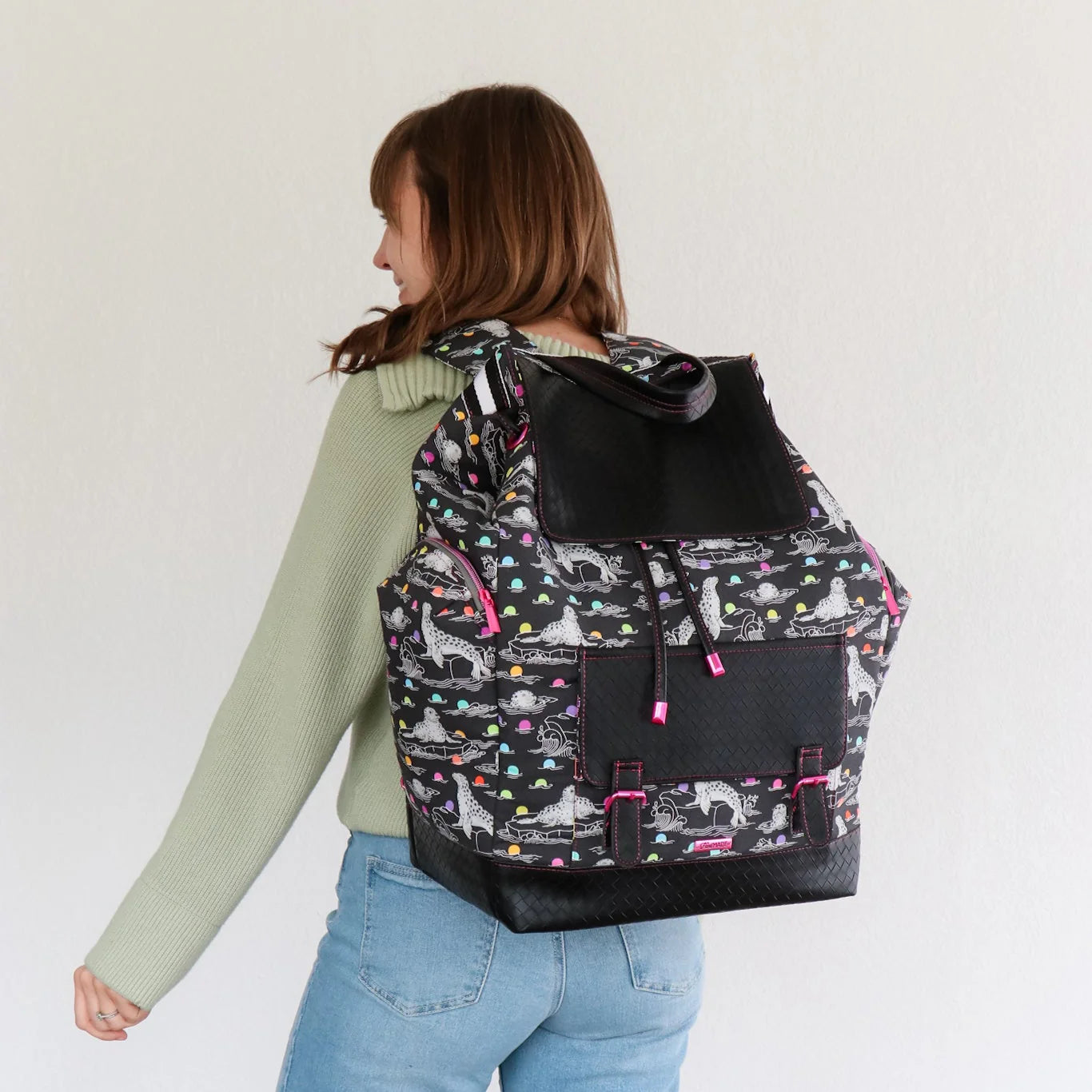 Tula Backpack Pattern - Sallie Tomato + Tula Pink