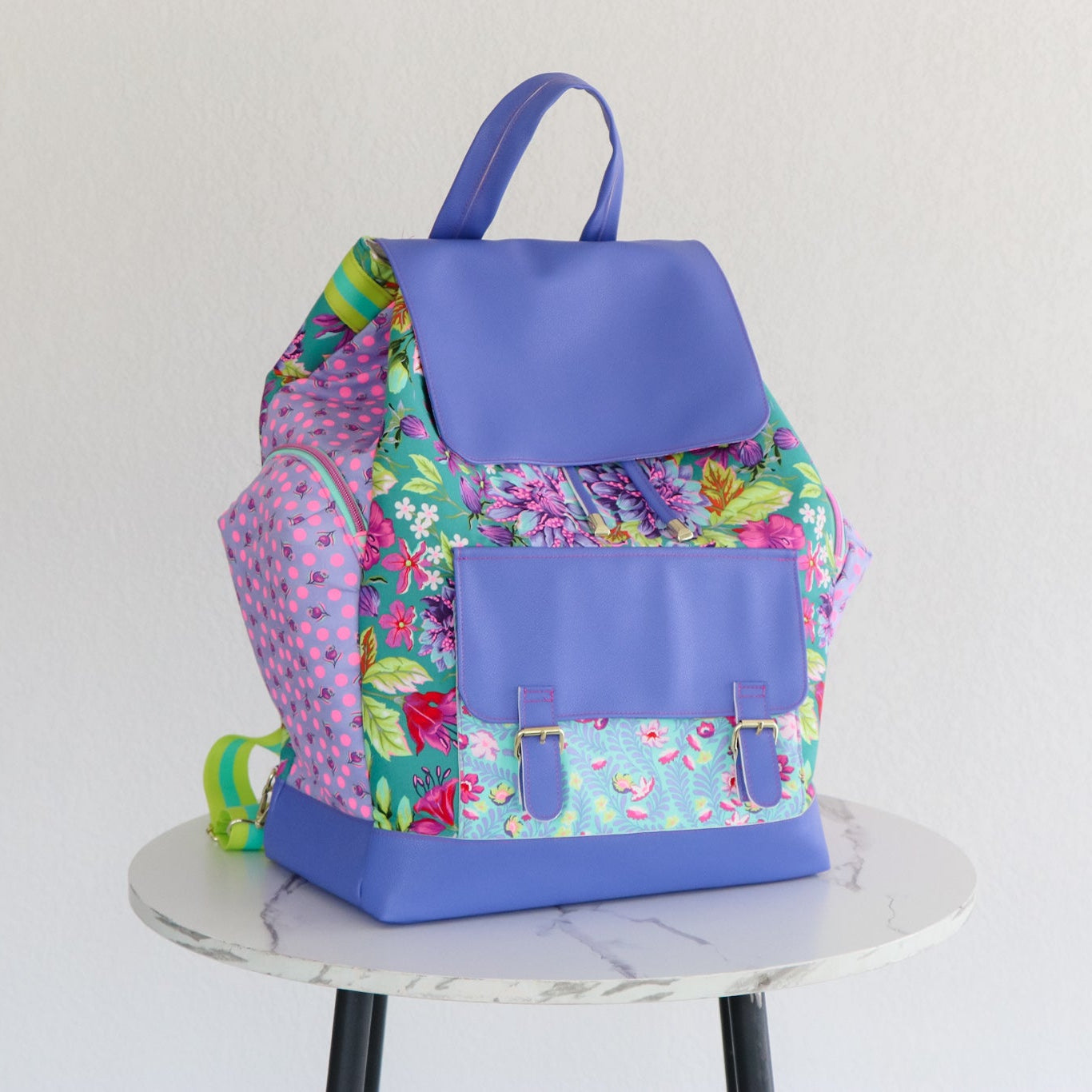 Tula Backpack Pattern - Sallie Tomato + Tula Pink