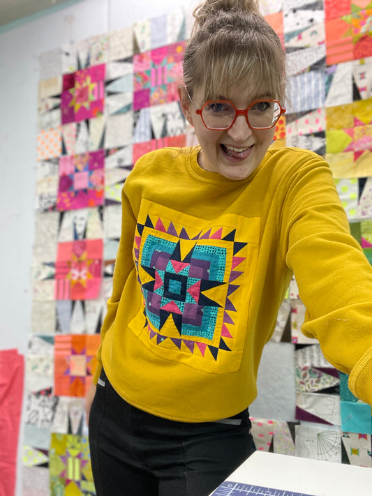 Quilt Block Sweater Class - Saturday January 18