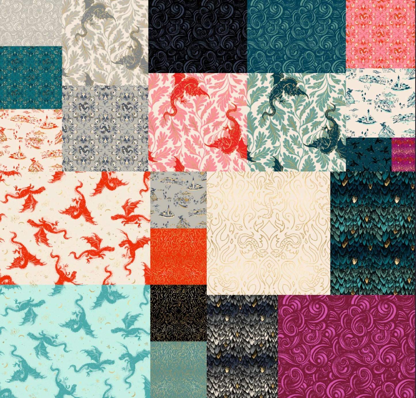 Fireglow 23 Fabric Bundle || Sarah Watts || PreOrder, Arrives May 2026