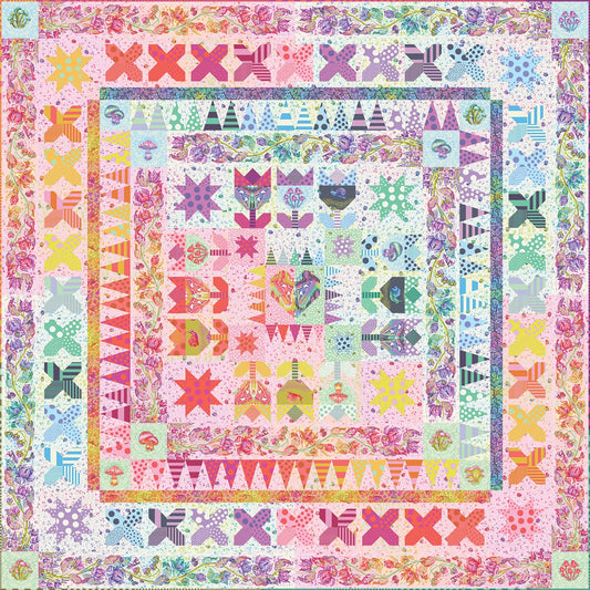 Gardens of the Galaxy Quilt Kit || Tula Pink
