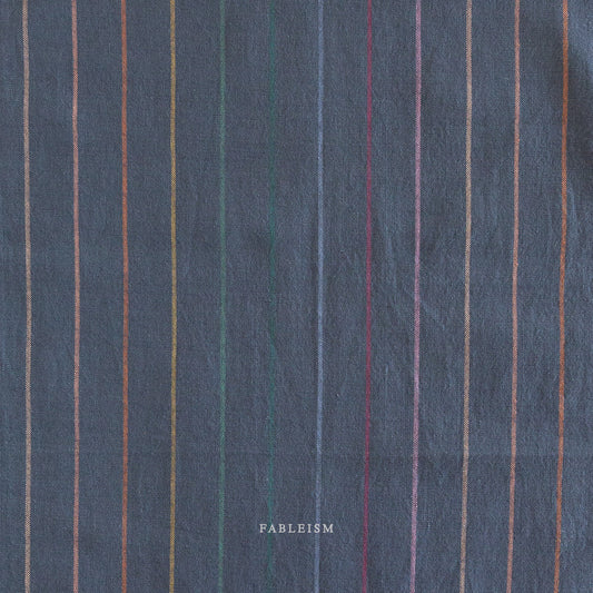 Lucky Loom by Fableism -  Dark Rainbow Skinny Stripe