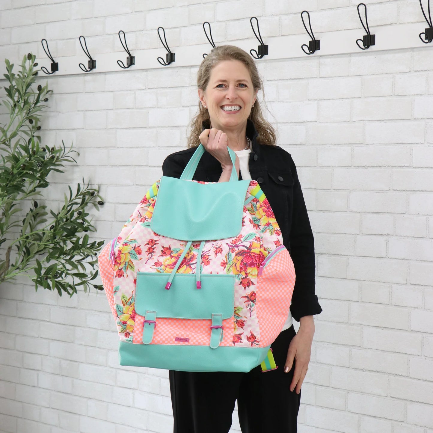 Tula Backpack Pattern - Sallie Tomato + Tula Pink