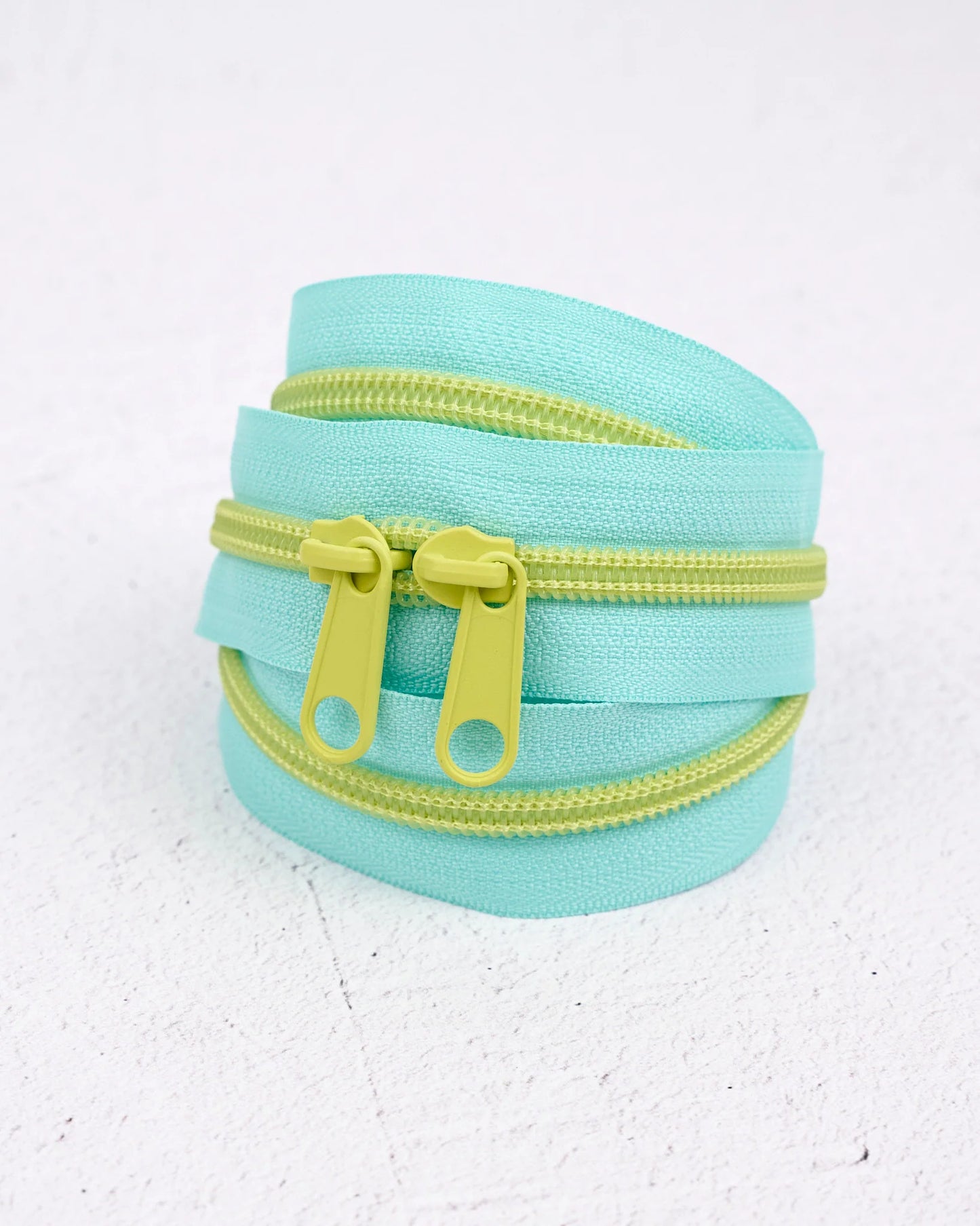 Handbag Zipper || Renaissance Ribbon || Lime Splash
