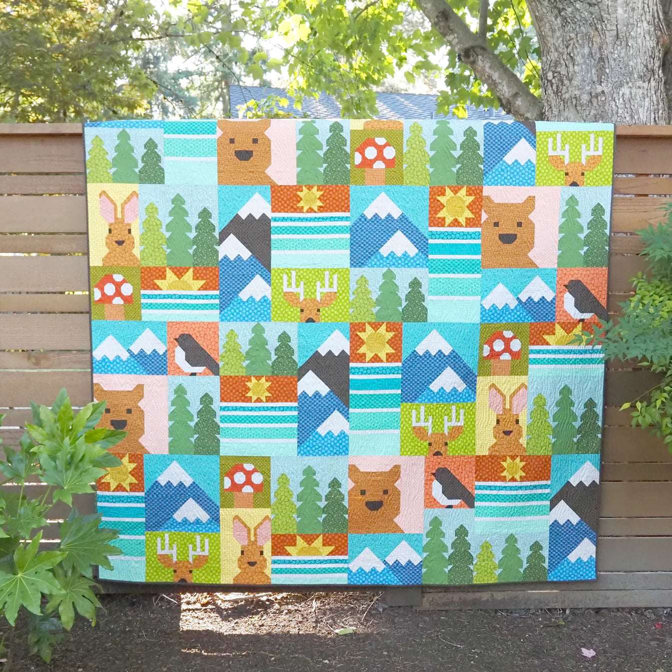 Outdoors Quilt Pattern - Elizabeth Hartman