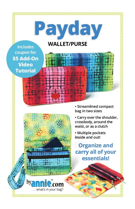 Payday Wallet Pattern - By Annie