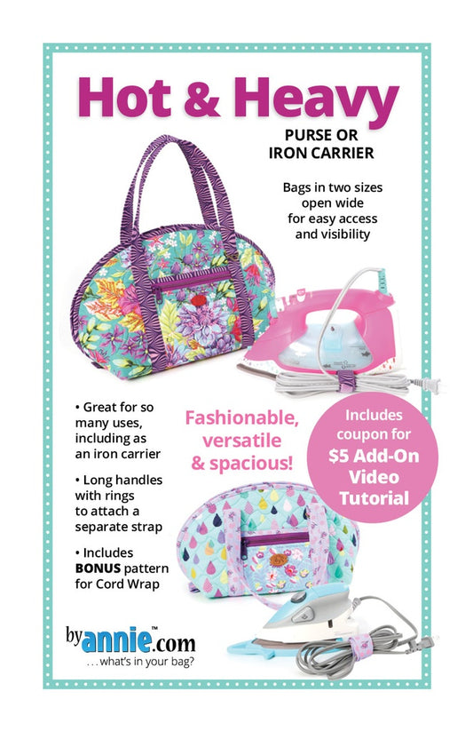 Hot & Heavy Purse or Iron Carrier Pattern - By Annie