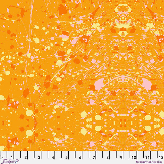 Hue Fabrics || Giucy Giuce || Rorschach in Persimmon