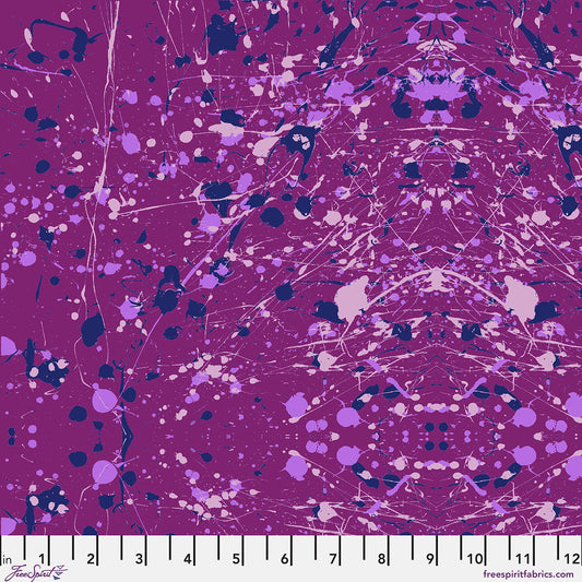 Hue Fabrics || Giucy Giuce || Rorschach in Violet