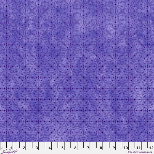 Hue Fabrics || Giucy Giuce || Geo in Indigo