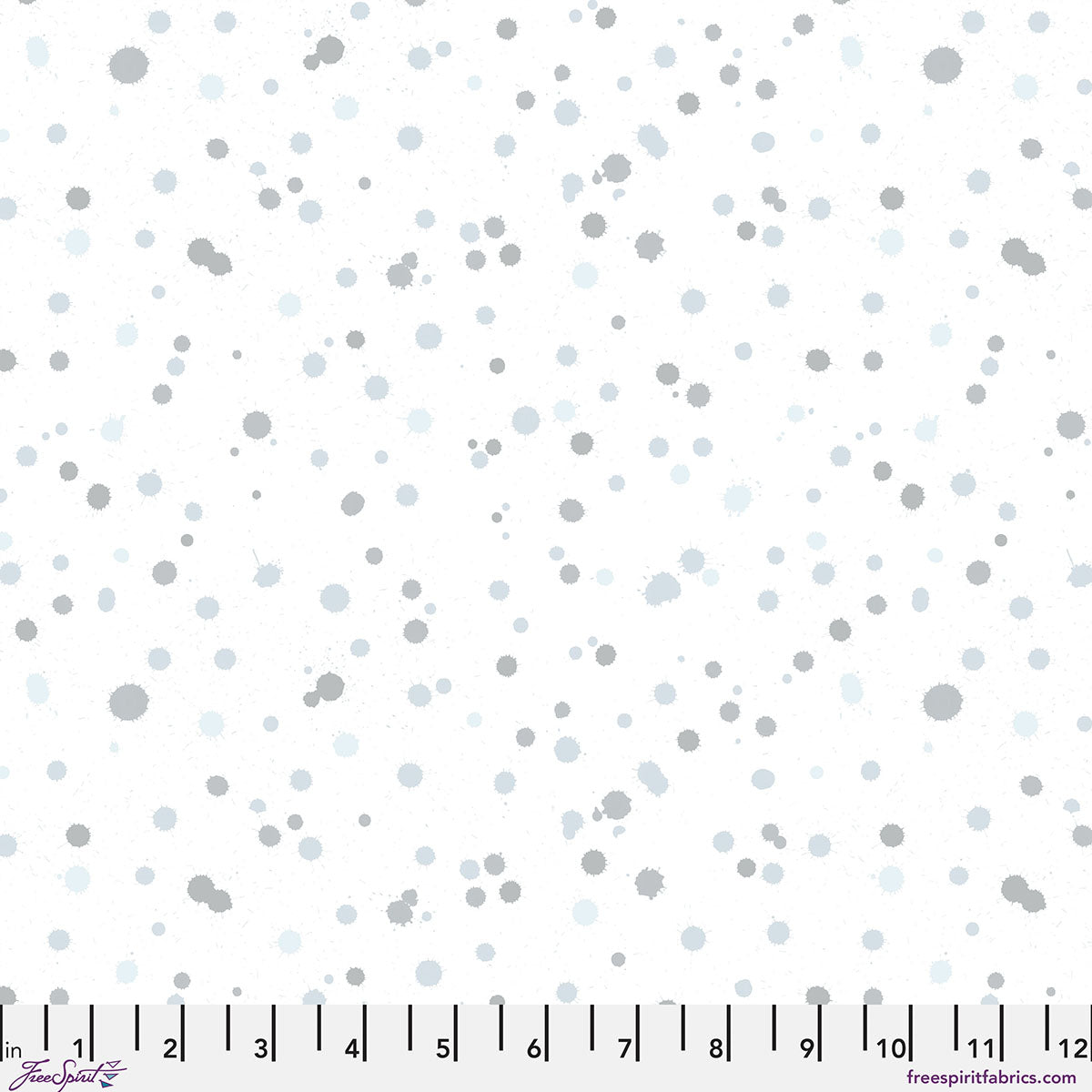 Hue Fabrics || Giucy Giuce || Drops in Whisper