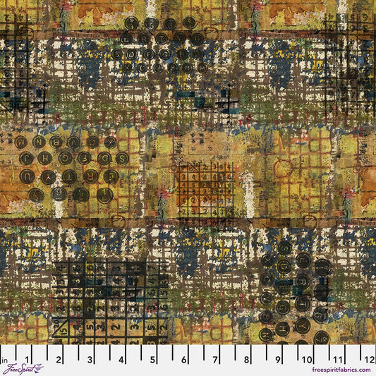 Storyboard Fabrics - Type Amber - Seth Apter