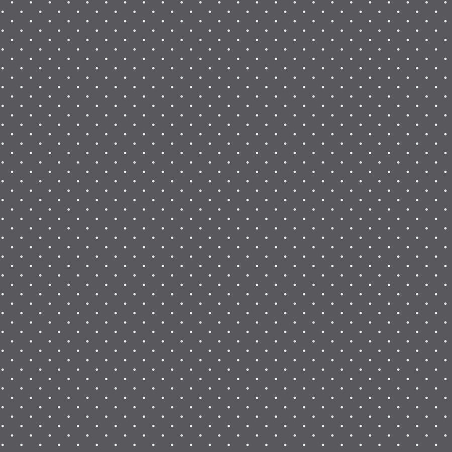 Tula Pink's Greywork - Tiny Dots Carbon