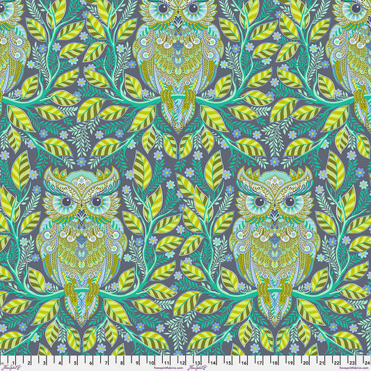 Tula Pink's Full Moon Forest II - Hootie Patootie Starlight