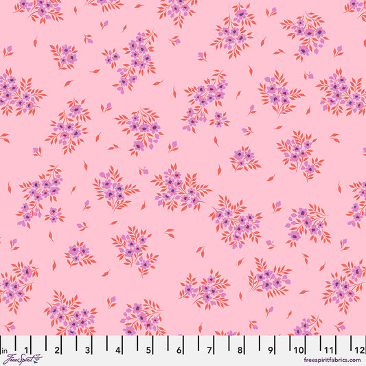 Tula Pink's True Colors 2025 - What A Ditz Pink Lemonade