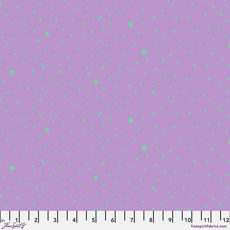 Tula Pink's True Colors 2025 - Space Sprinkles Frozenberry