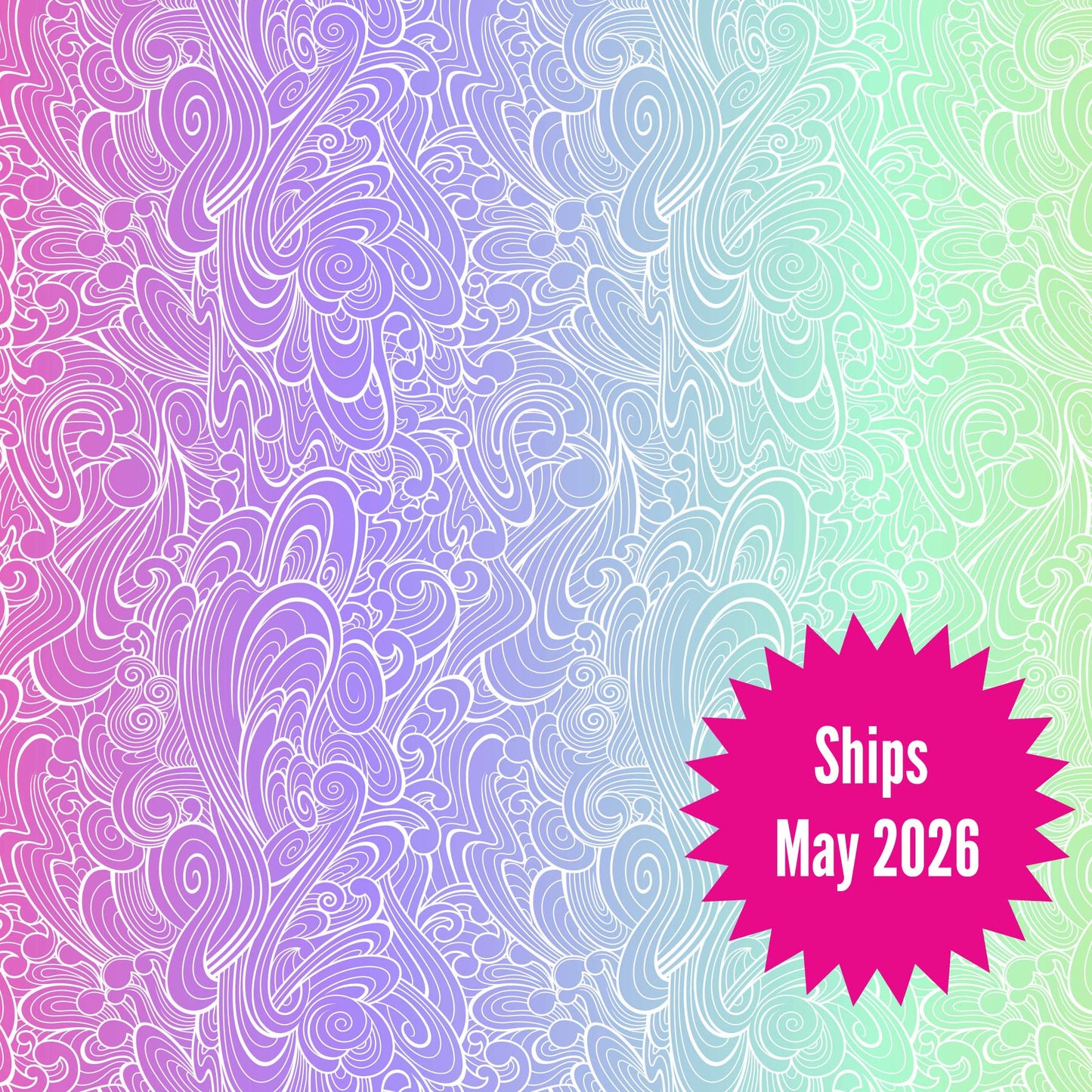 Tula Pink's Floral Reef Fabrics || Riptide || Preorder, Ships May 2025