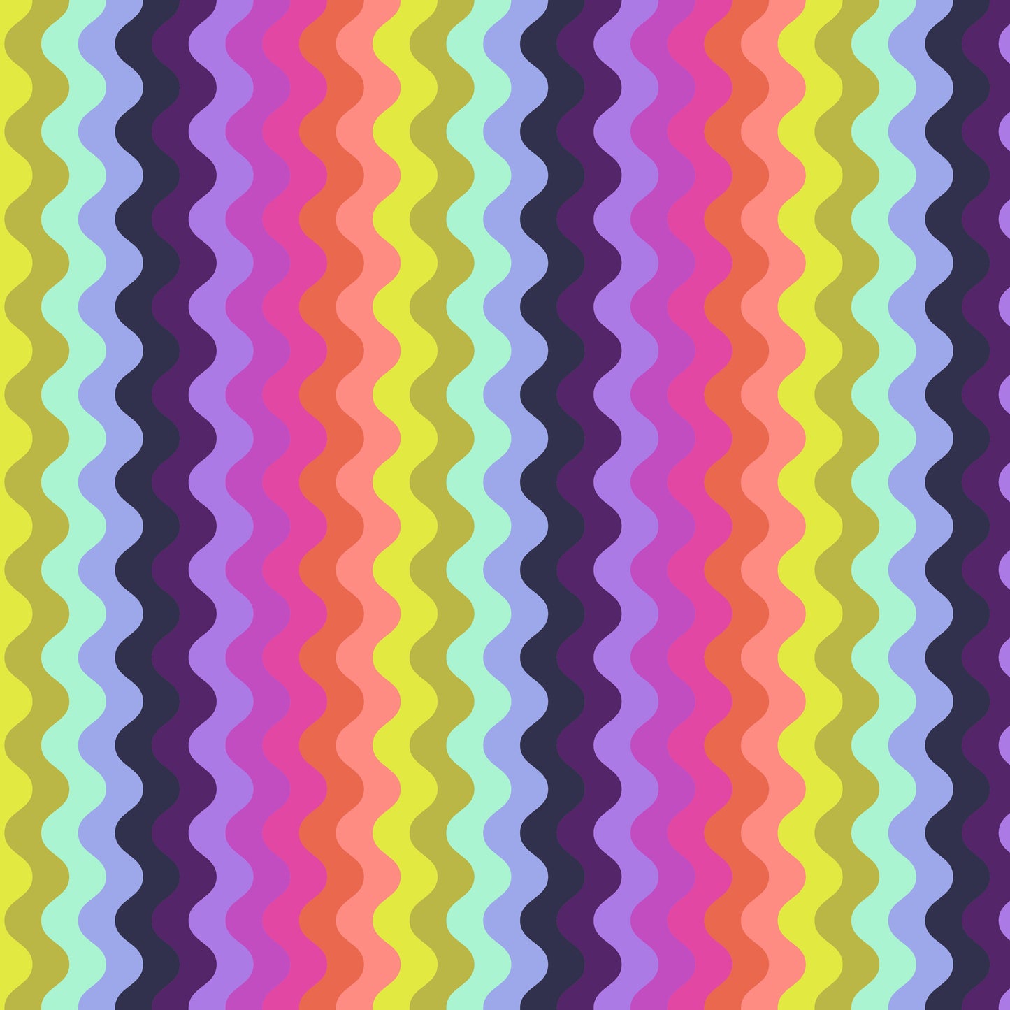 Tula Pink's Floral Reef Fabrics || Wave Rider || Preorder, Ships May 2025