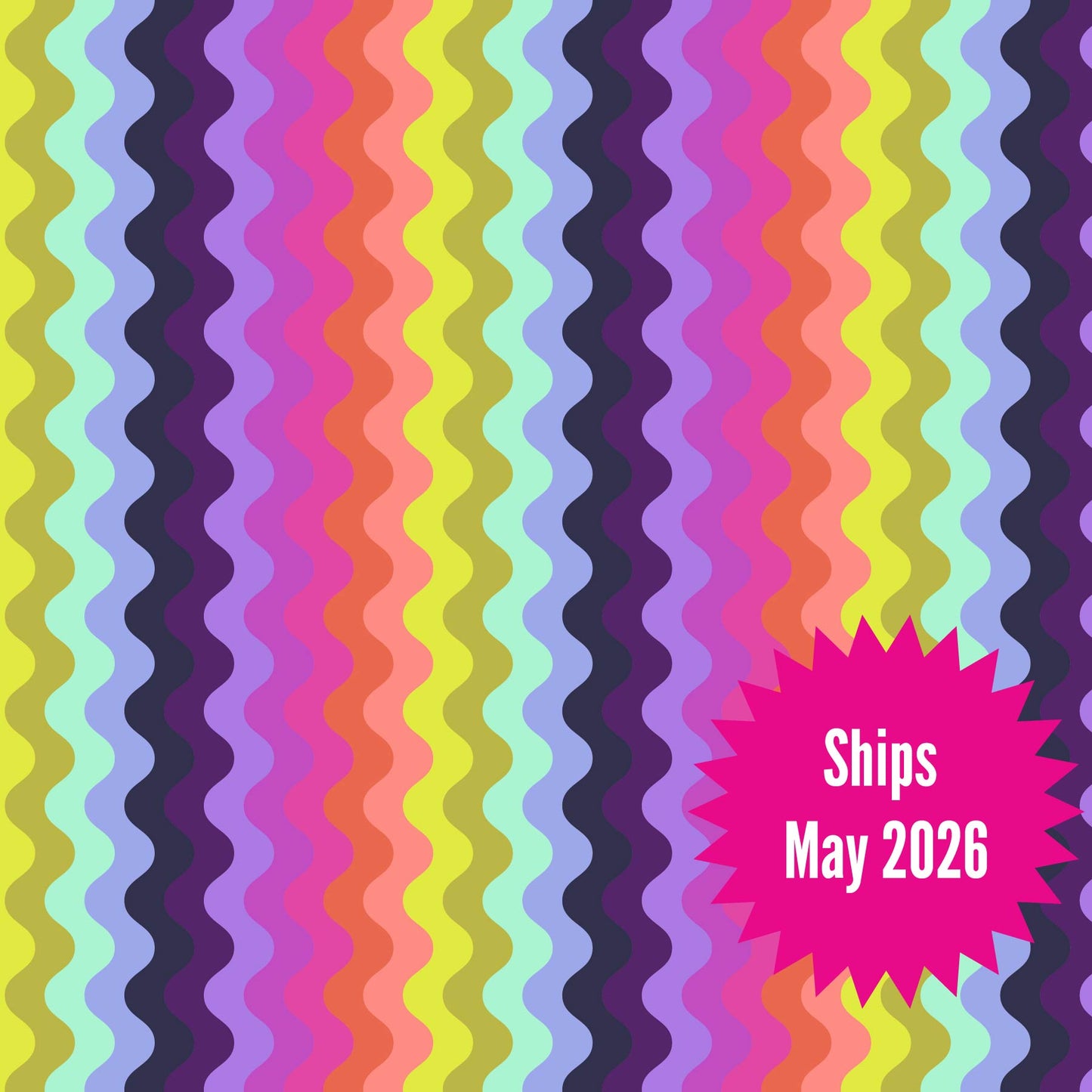 Tula Pink's Floral Reef Fabrics || Wave Rider || Preorder, Ships May 2025