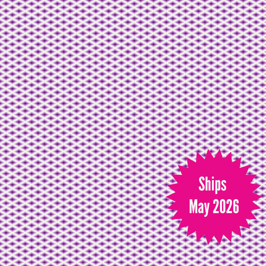 Tula Pink's Floral Reef Fabrics || Lighthouse Windows Ultraviolet || Preorder, Ships May 2025