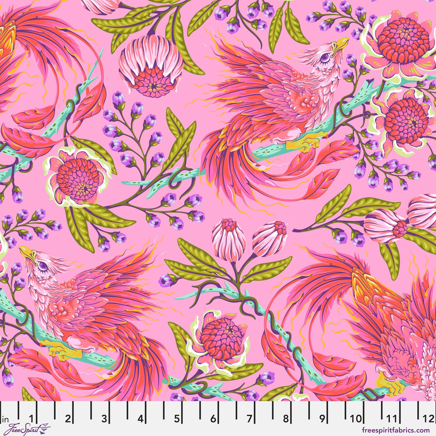 Tula Pink's Legendary || Quilting Cotton || Hot Wings - Wild Orchid || Pre-Order, Ships November 2026