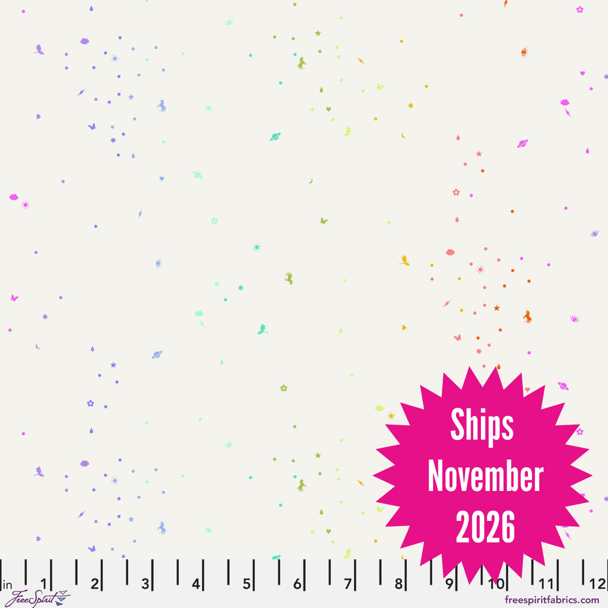 Tula Pink's Legendary || Quilting Cotton || Iconic - Pearl || Pre-Order, Ships November 2026