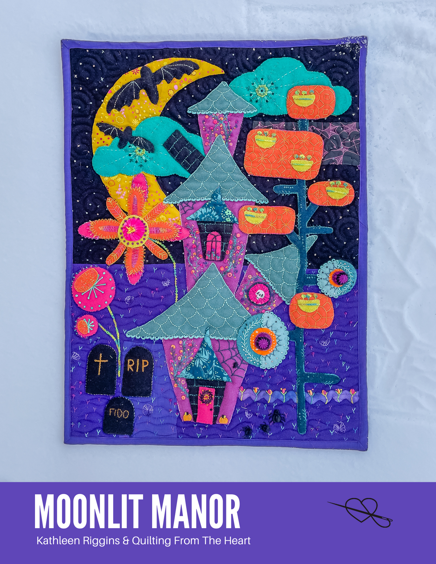 Moonlit Manor Quilt Book - Magazine Style